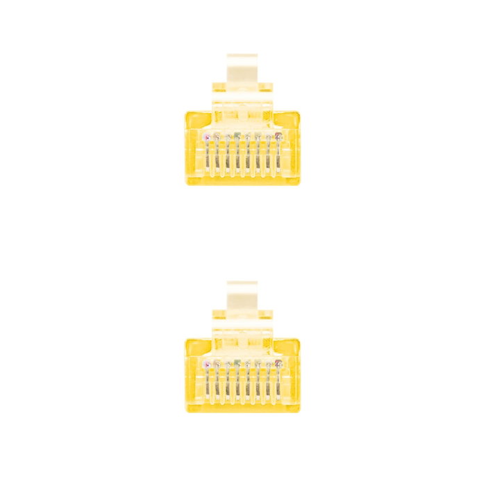 Nanocable Cable de Red Cat.6e UTP AWG24 Amarillo 0.5m